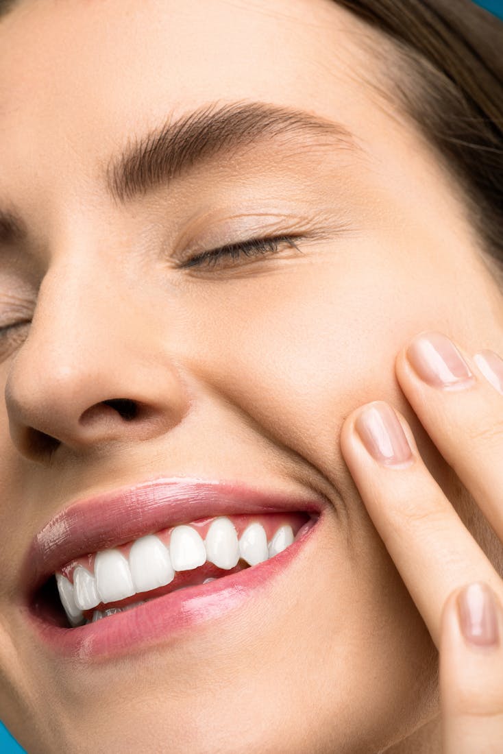 Patient with confident smile
